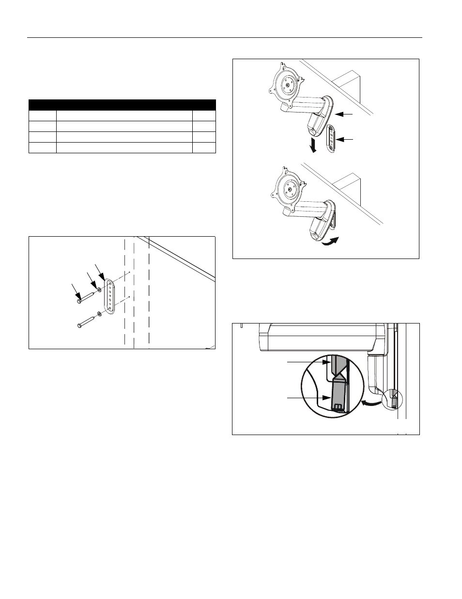 Mount installation | CHIEF F-Series User Manual | Page 4 / 16