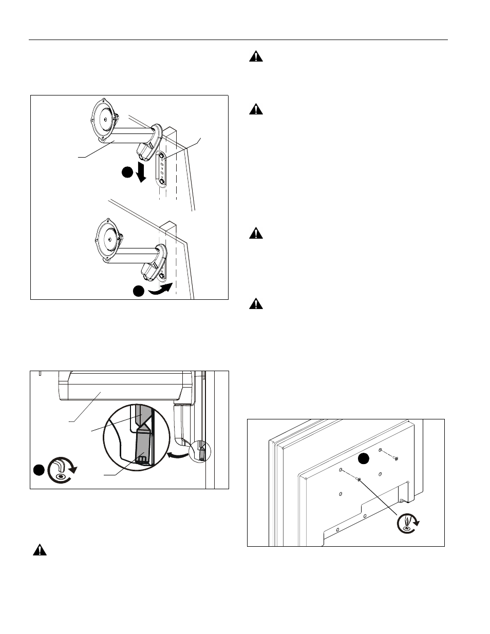 Display installation | CHIEF J-Series User Manual | Page 6 / 8