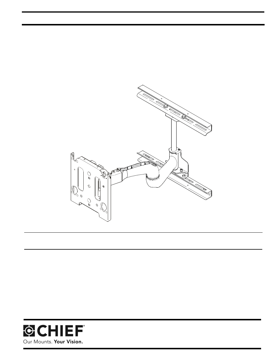 CHIEF MWR User Manual | 12 pages