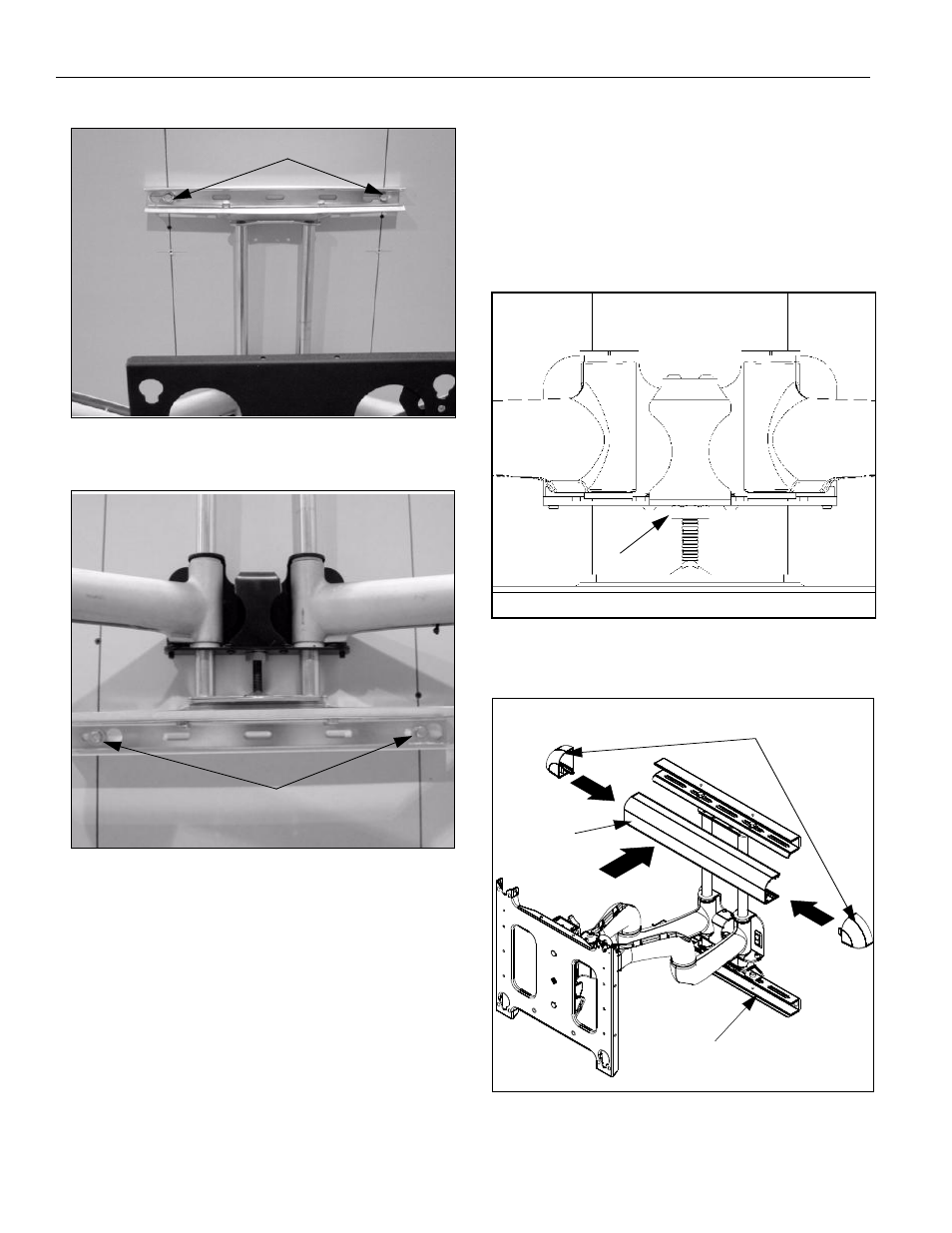 Install cover plates and end caps | CHIEF PNR User Manual | Page 6 / 12