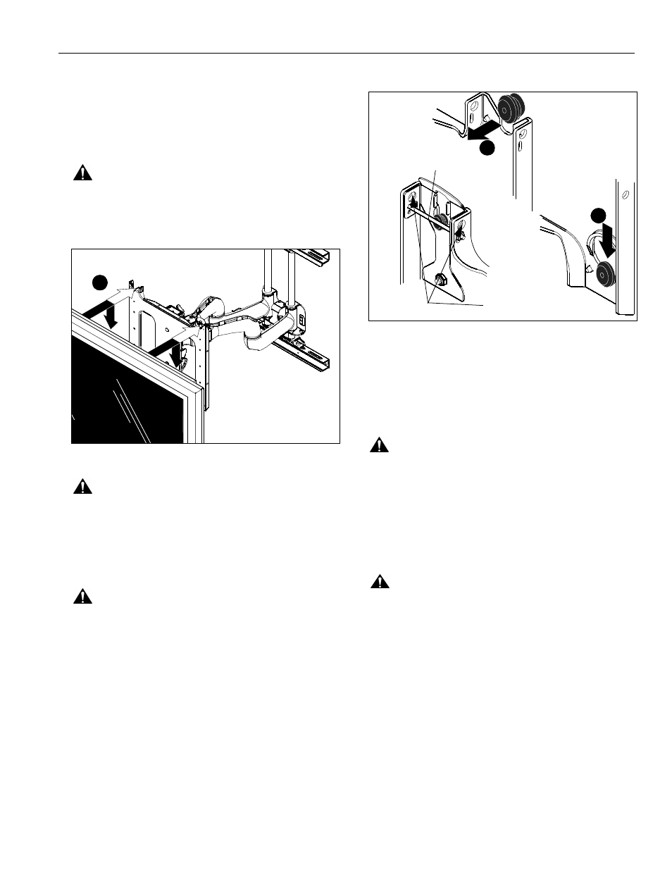 Mount the display, Cable management | CHIEF PNR User Manual | Page 7 / 12