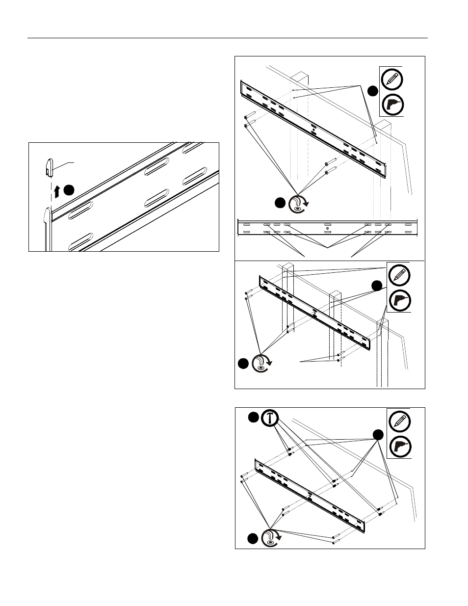 Assembly and installation | CHIEF LSTU User Manual | Page 6 / 12