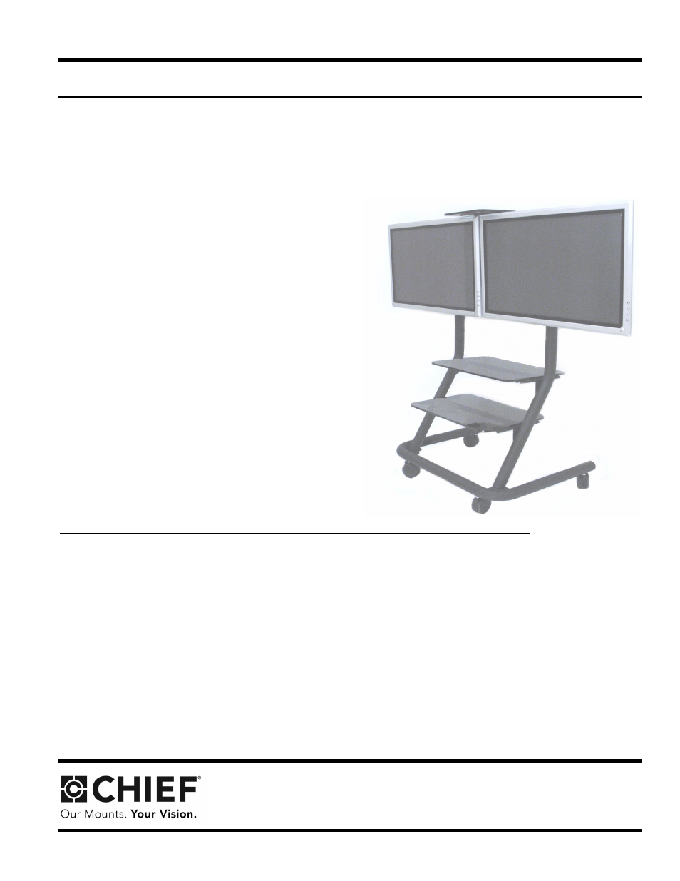 CHIEF PPD-2000 User Manual | 12 pages