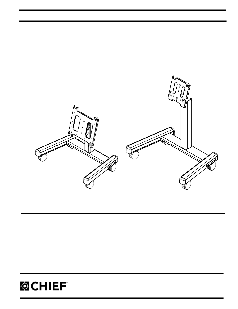 CHIEF PFQ User Manual | 12 pages