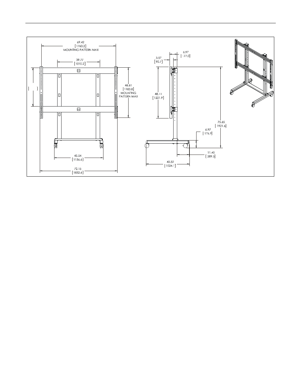 CHIEF XVM1X1U User Manual | Page 3 / 12