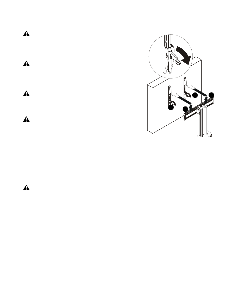 CHIEF MFAU Series User Manual | Page 11 / 12