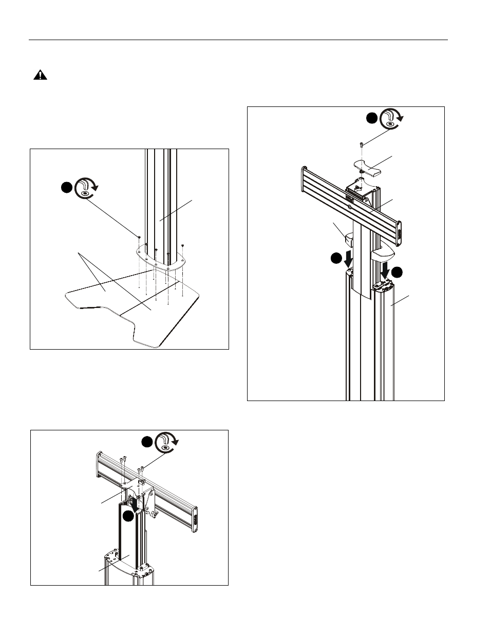 Assembly and installation | CHIEF MFAU Series User Manual | Page 6 / 12