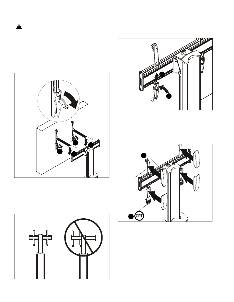 CHIEF MFAU Series User Manual | Page 8 / 12