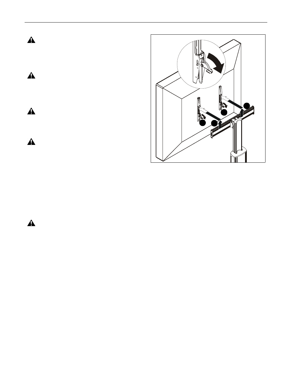 CHIEF LFAU Series User Manual | Page 11 / 12