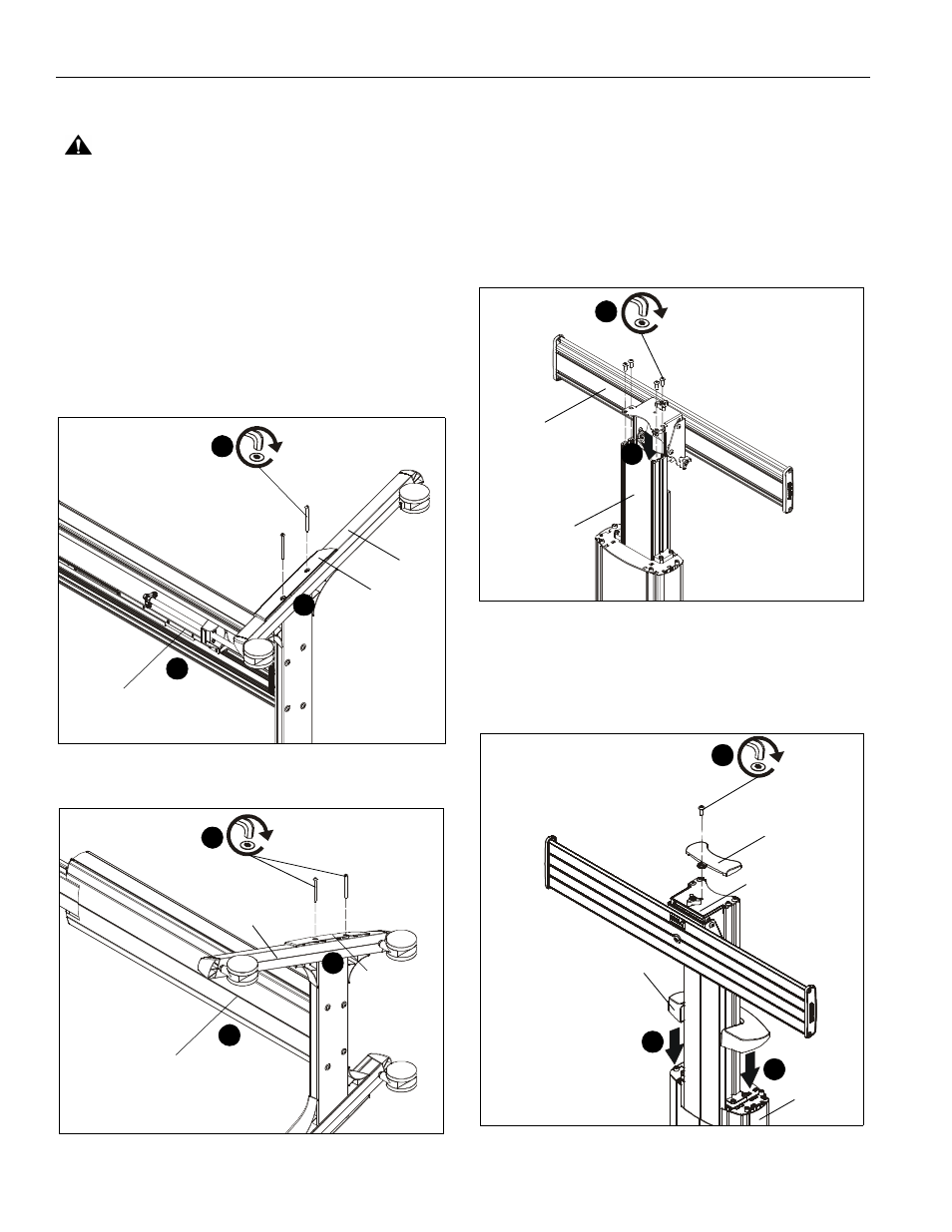 Assembly and installation | CHIEF LPAU Series User Manual | Page 6 / 16