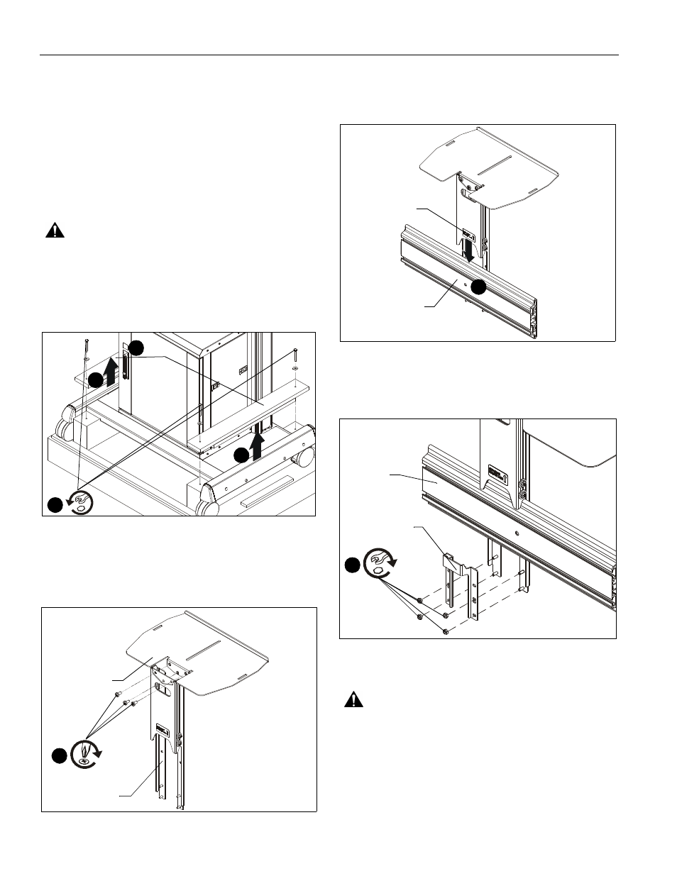 Assembly and installation packaging removal | CHIEF XVAUB User Manual | Page 6 / 16