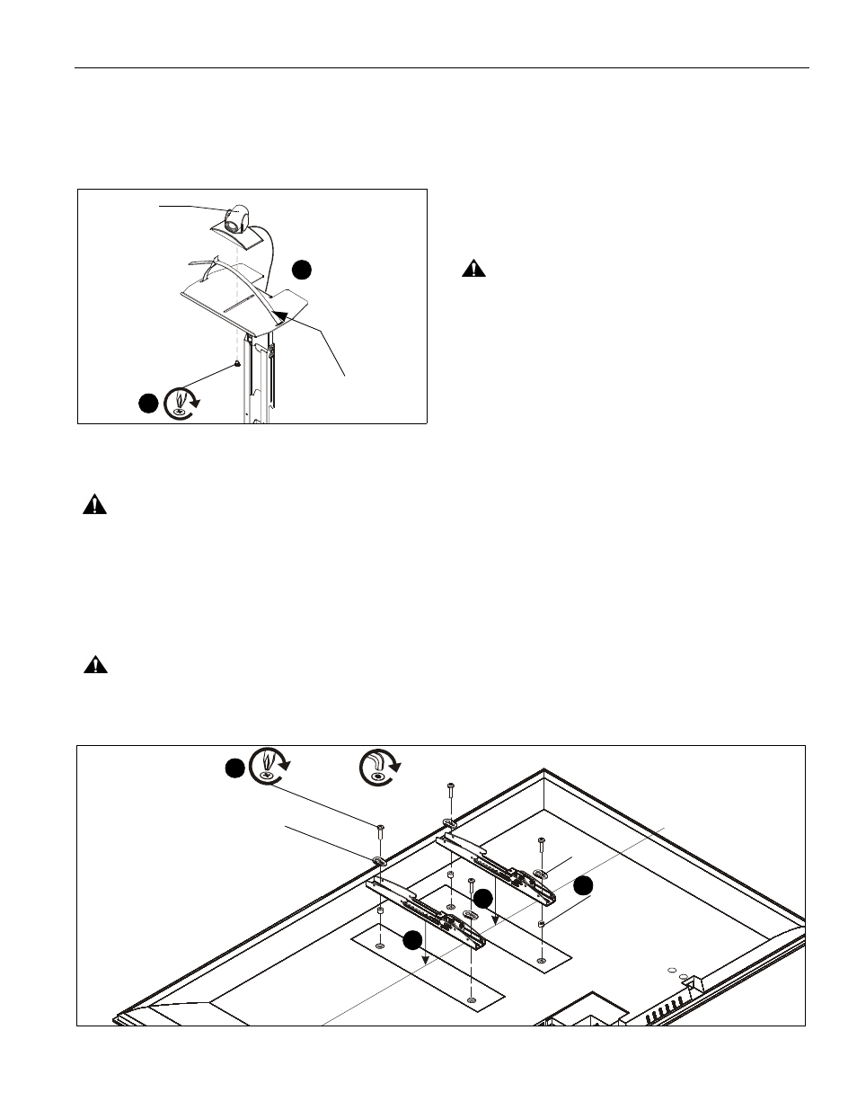 Display installation | CHIEF XVAUB User Manual | Page 7 / 16