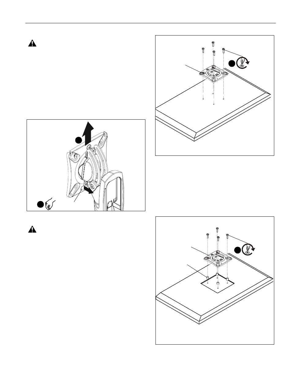 Display installation | CHIEF K0 Series User Manual | Page 7 / 12