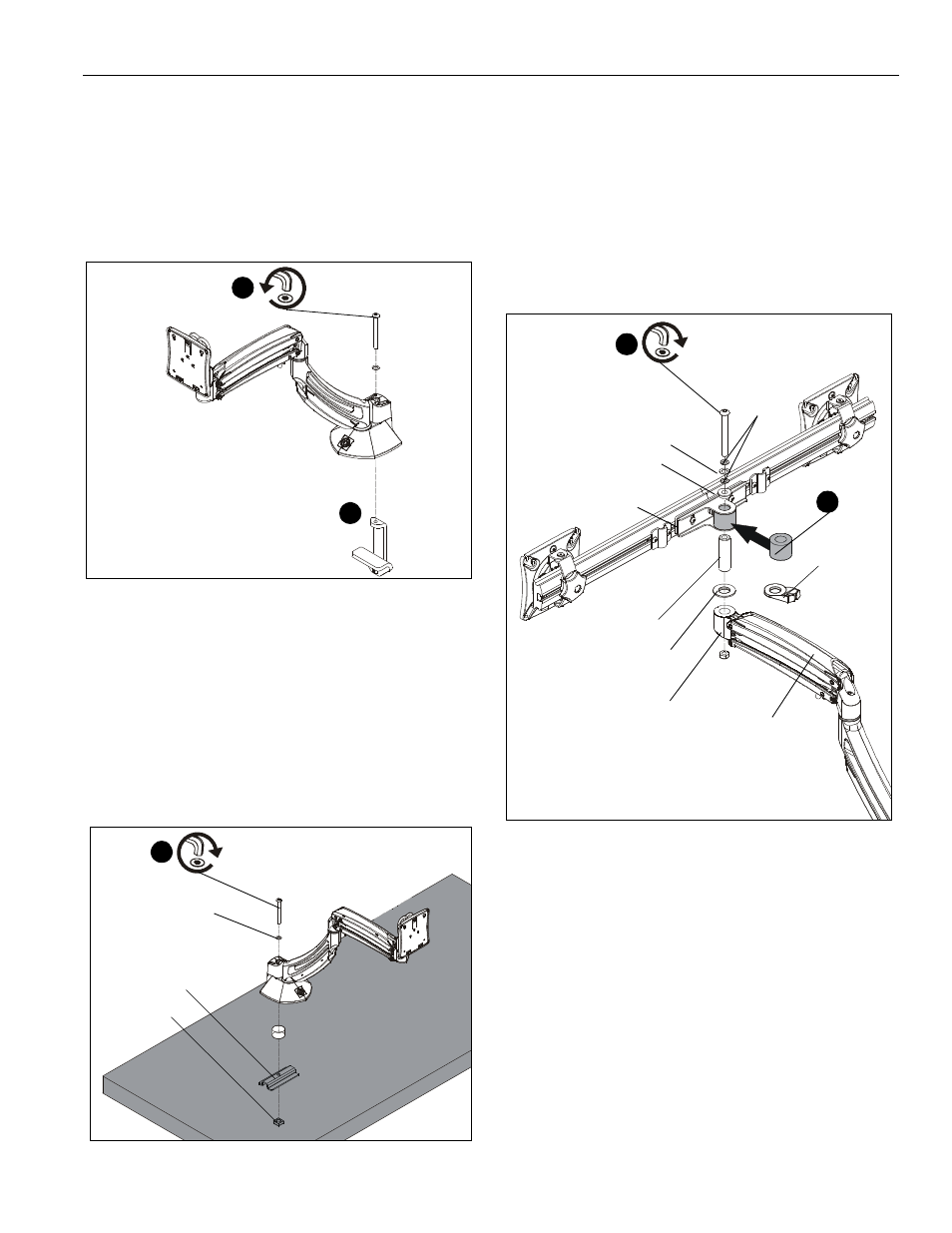 Array installation (k1d22h only) | CHIEF K1D Series User Manual | Page 9 / 16