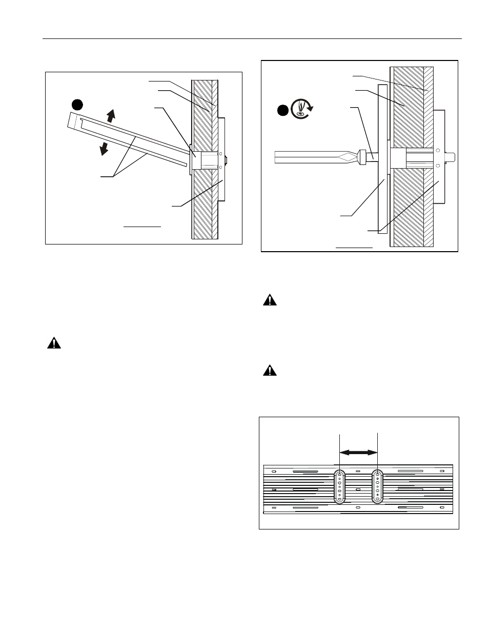 Mount installation on horizontal bracket | CHIEF KWT110 User Manual | Page 17 / 28