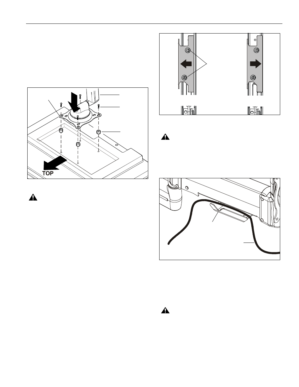 Cable management | CHIEF KWGSK110 User Manual | Page 7 / 12