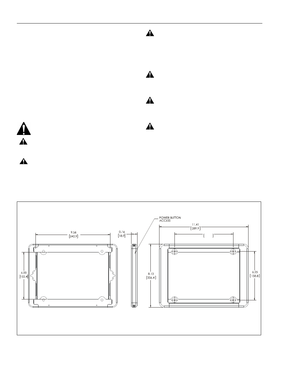 Disclaimer, Important safety instructions, Save these instructions-- dimensions | CHIEF FSRI2T User Manual | Page 2 / 8
