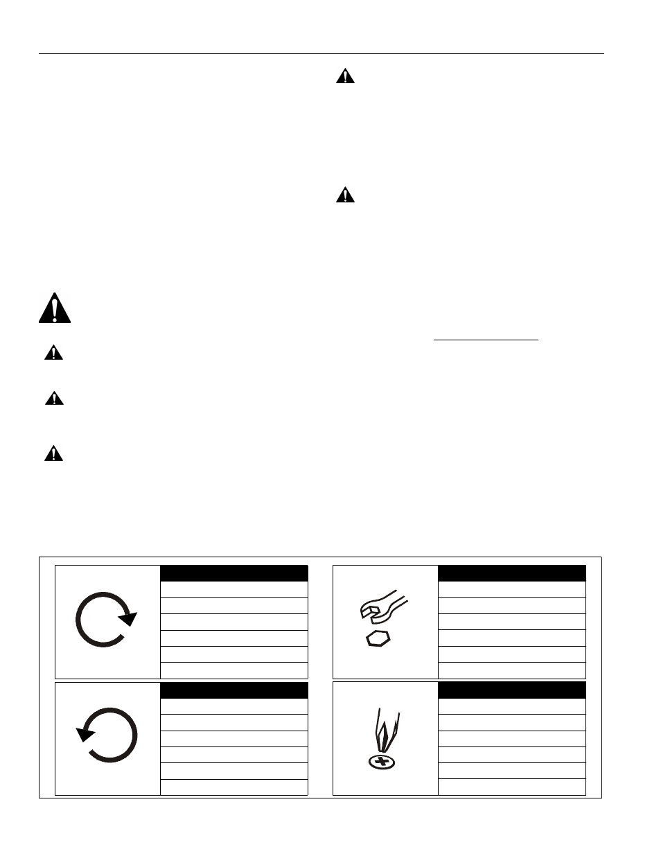 Disclaimer, Important warnings and cautions, Legend | CHIEF NW2 Series User Manual | Page 2 / 12