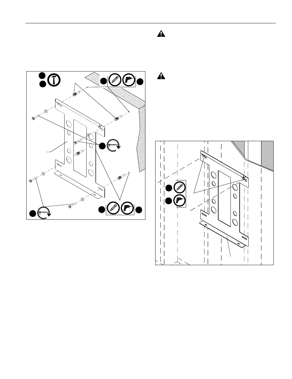 CHIEF NW2 Series User Manual | Page 7 / 12