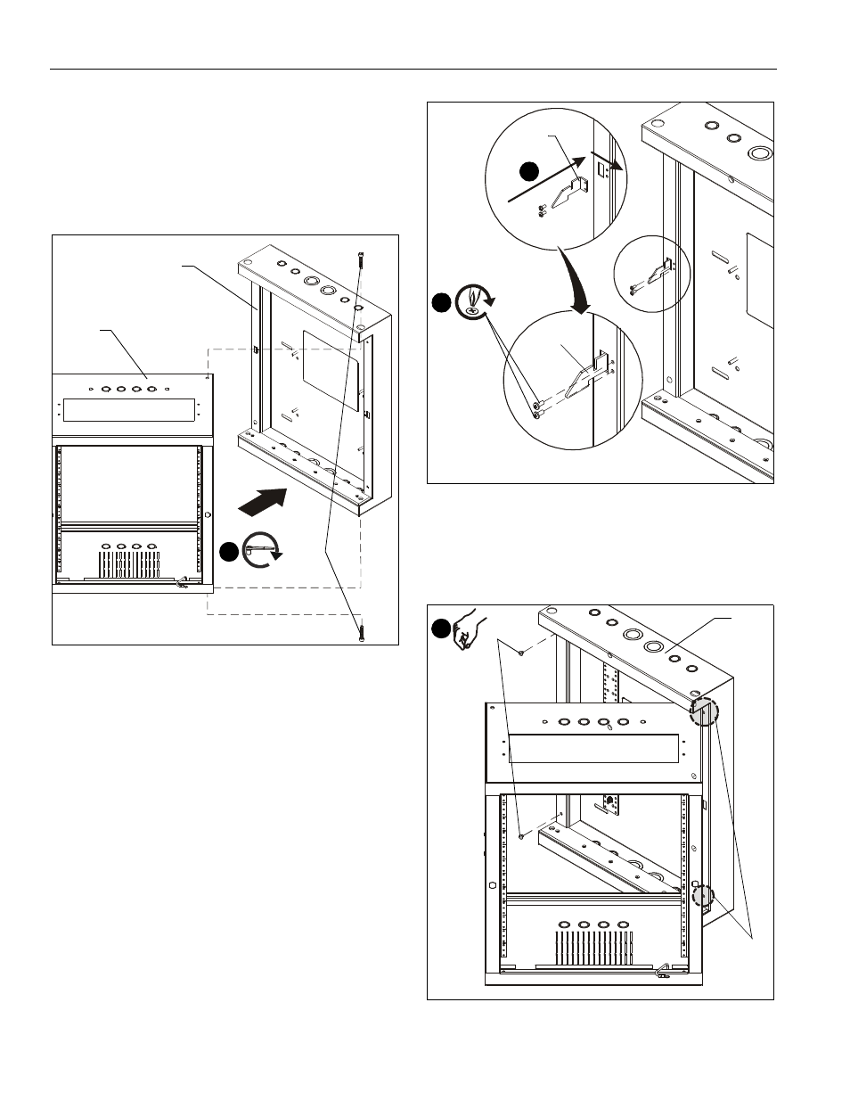 Assembly | CHIEF NW1 Series User Manual | Page 6 / 8