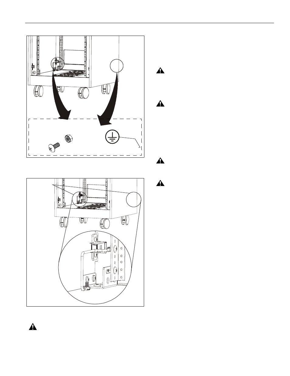Loading the rack | CHIEF YF1F12-20-28 User Manual | Page 7 / 8