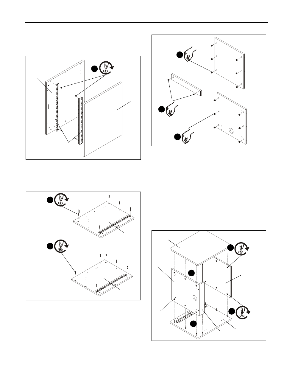 Assembly | CHIEF ECRR Series User Manual | Page 5 / 8