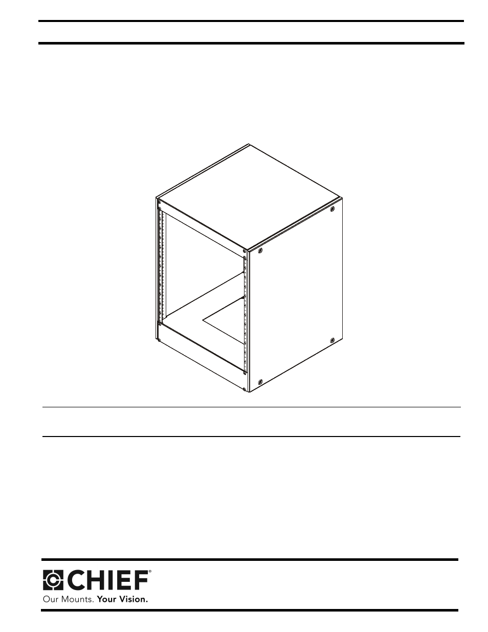 CHIEF GRFWS-RK User Manual | 8 pages