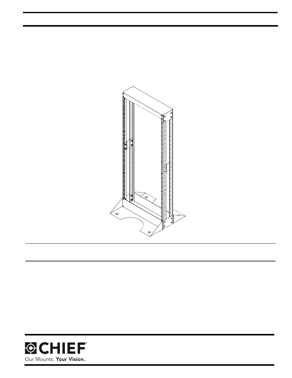 CHIEF RFM Series User Manual | 8 pages