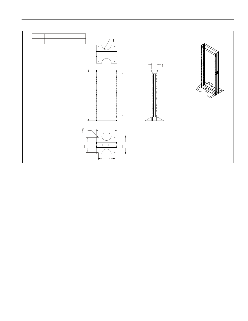 Dimensions, Installation instructions rfm series 3 | CHIEF RFM Series User Manual | Page 3 / 8
