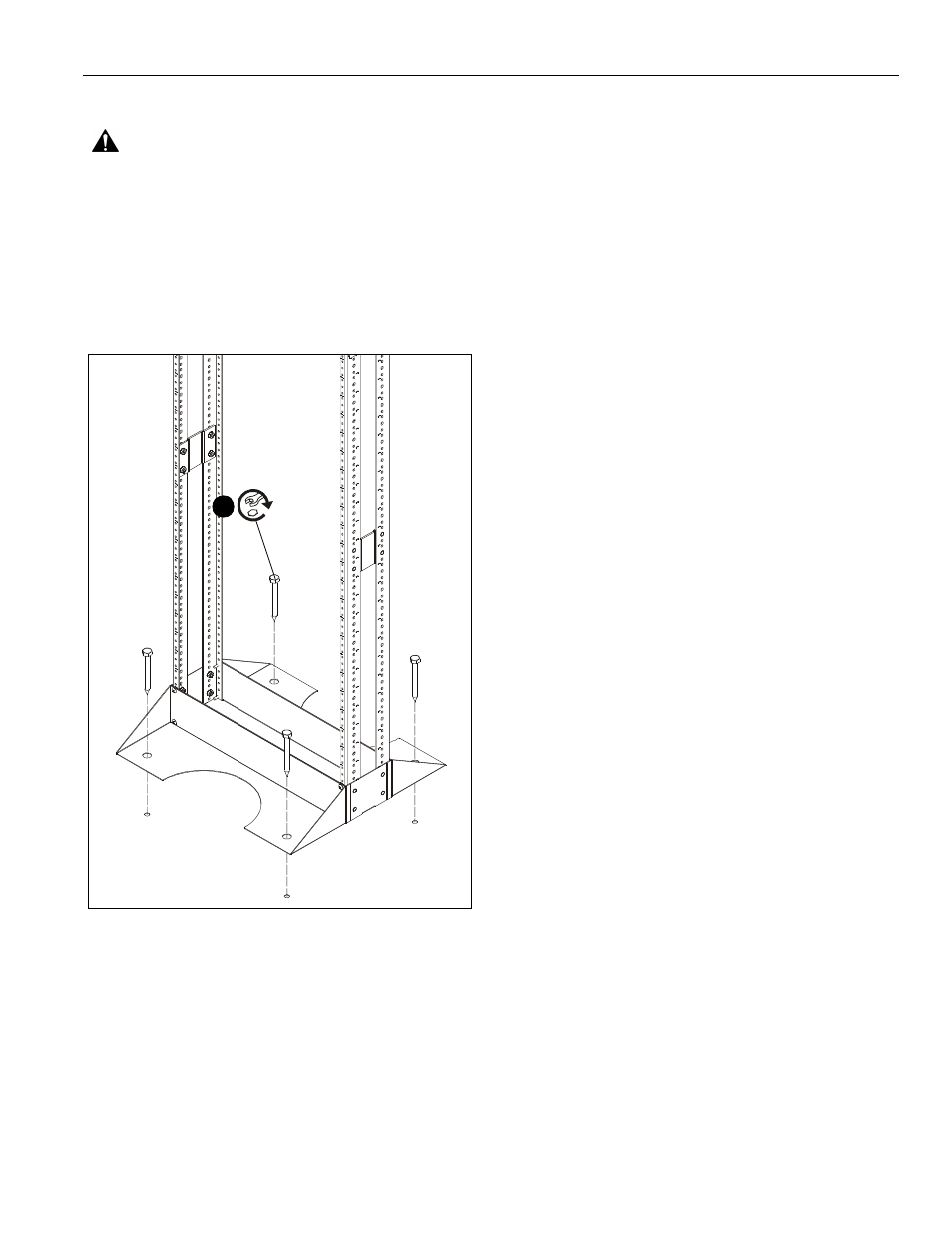 Mounting to floor | CHIEF RFM Series User Manual | Page 7 / 8