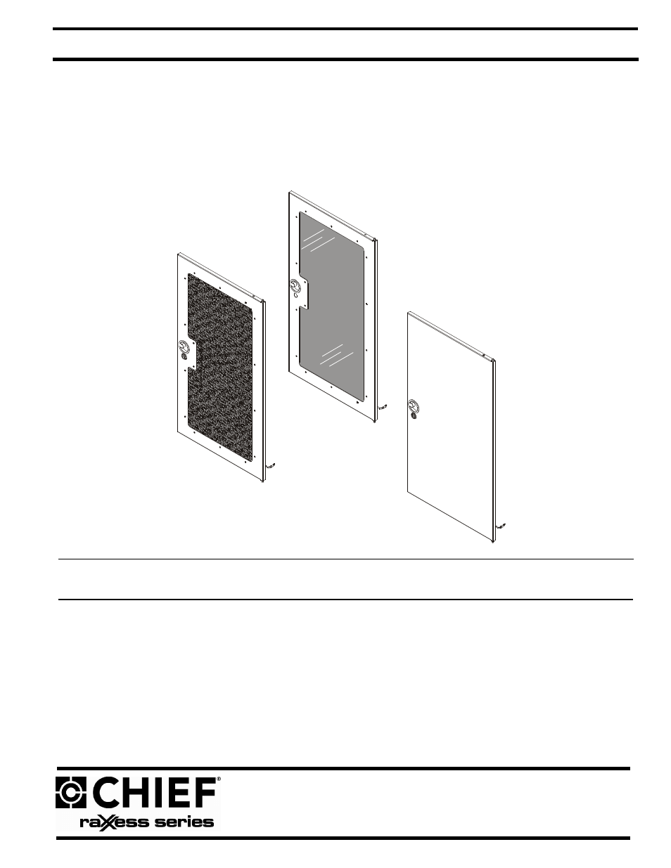 CHIEF NG1D28-36-44 User Manual | 8 pages