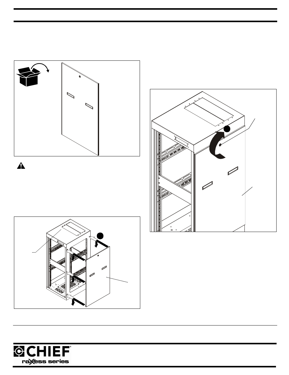 CHIEF NG1S28-36-44 User Manual | 1 page