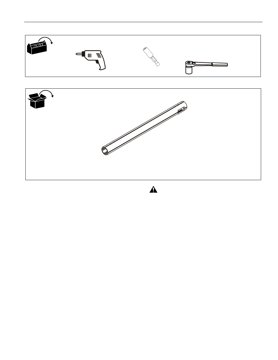 Tools required for installation parts, Installation | CHIEF CPA Series Columns User Manual | Page 3 / 4