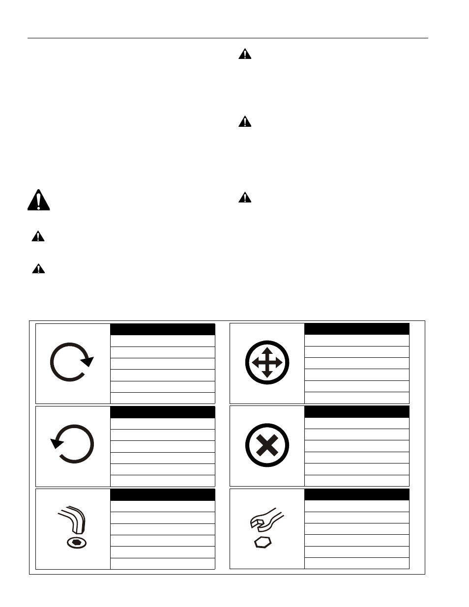 Disclaimer, Important warnings and cautions, Legend | CHIEF PAC391B User Manual | Page 2 / 8
