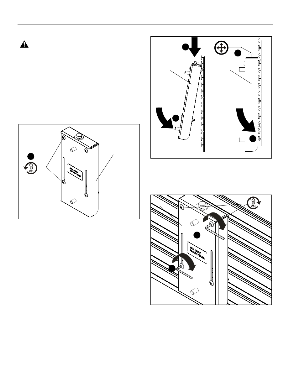 Installation | CHIEF PAC392B User Manual | Page 4 / 8