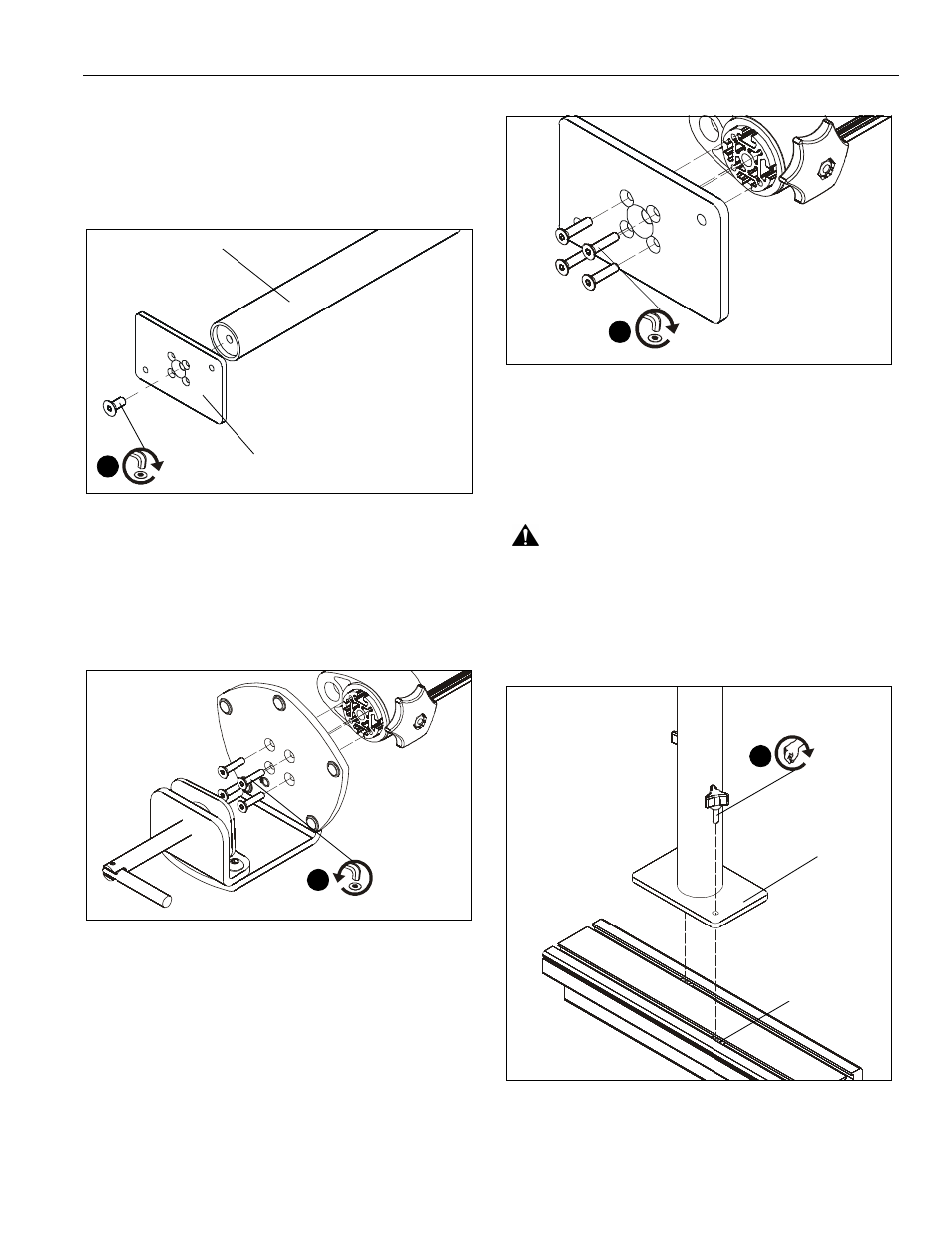 Assembly and installation | CHIEF OFB214 User Manual | Page 3 / 4