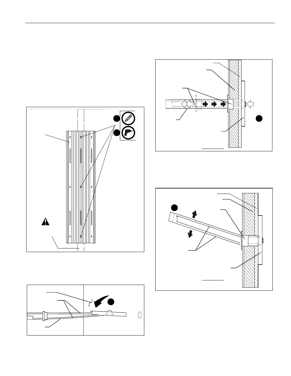 Vertical installation using steel studs | CHIEF KSA1022 User Manual | Page 9 / 16