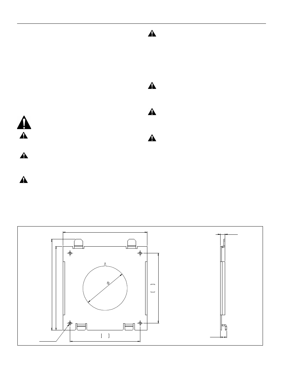 Disclaimer, Important safety instructions, Save these instructions!-- dimensions | CHIEF KSA1250 User Manual | Page 2 / 8