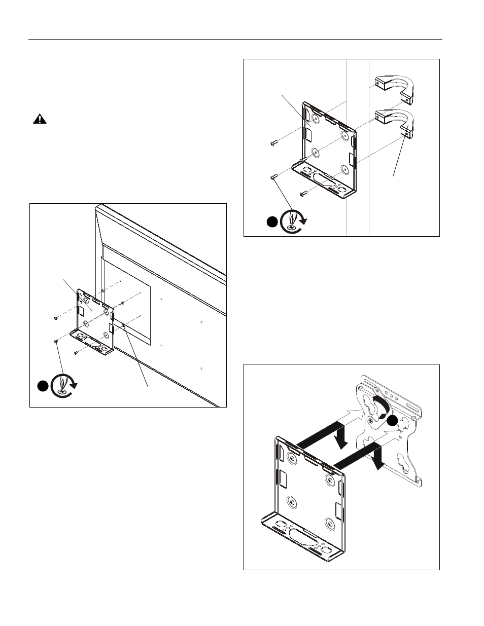 Assembly and installation | CHIEF PAC260 Series User Manual | Page 8 / 12