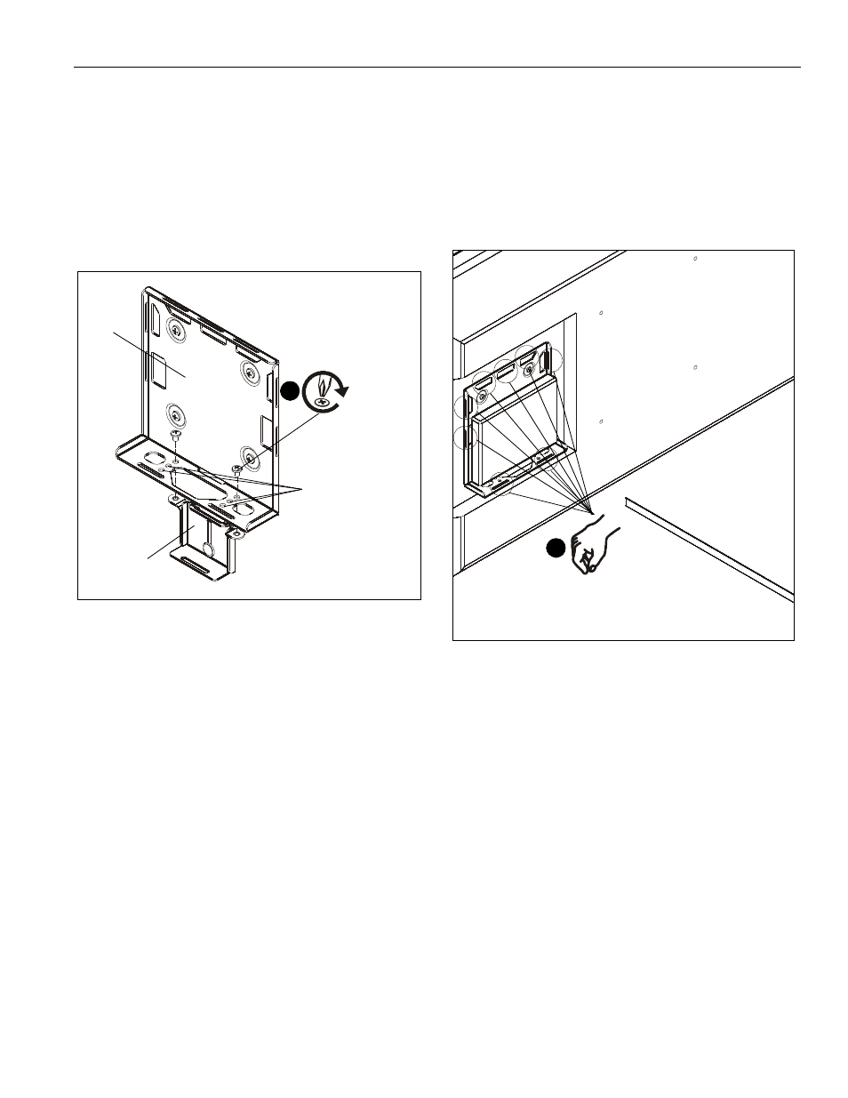 Media player/cpu installation | CHIEF PAC260 Series User Manual | Page 9 / 12