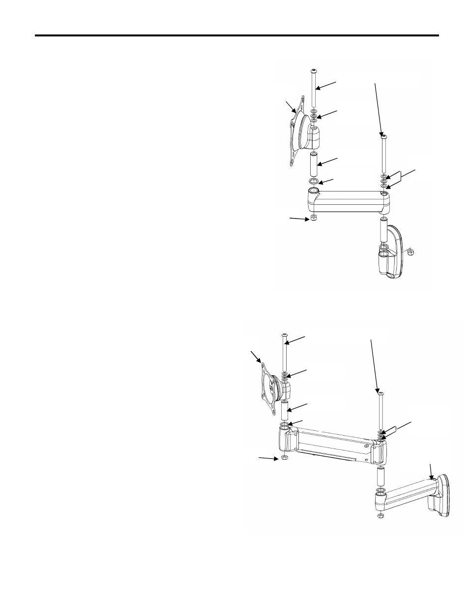 Install security pivot bolts | CHIEF KSA1009 User Manual | Page 5 / 8