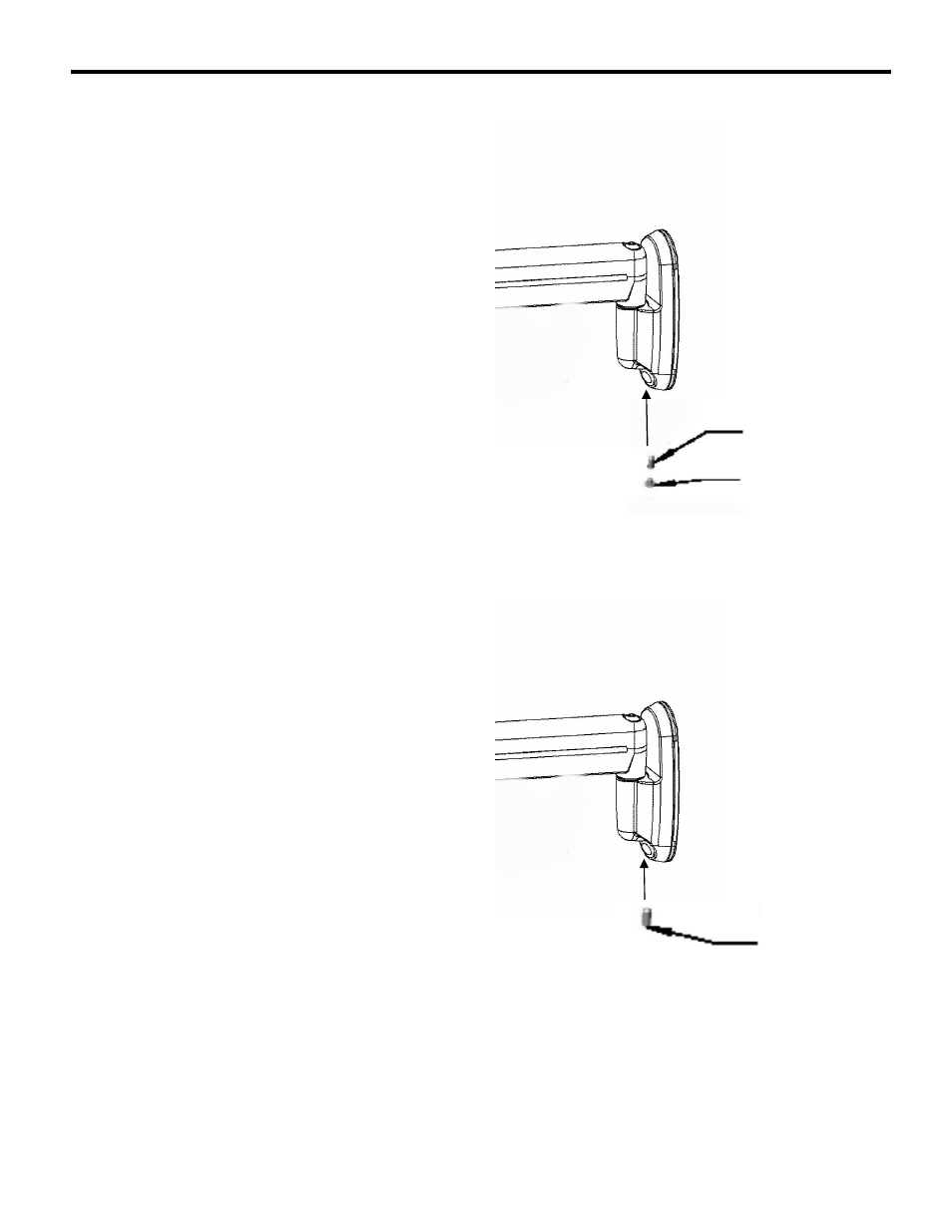 Install security set screws | CHIEF KSA1009 User Manual | Page 6 / 8