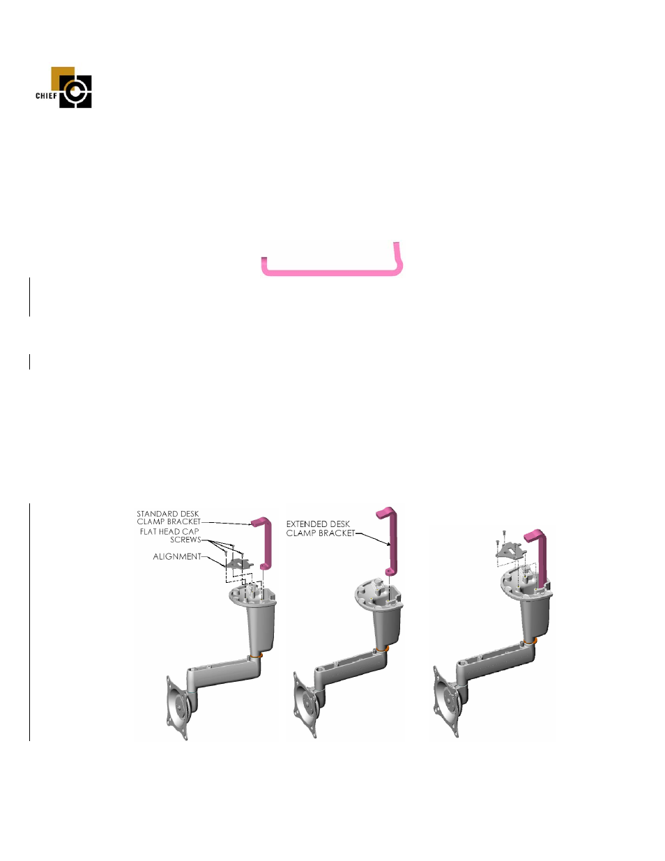 CHIEF KFSA-1008 User Manual | 1 page