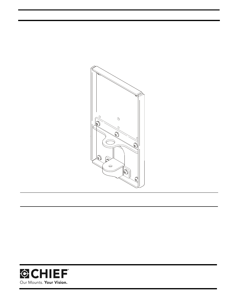 CHIEF KSA1018 User Manual | 8 pages