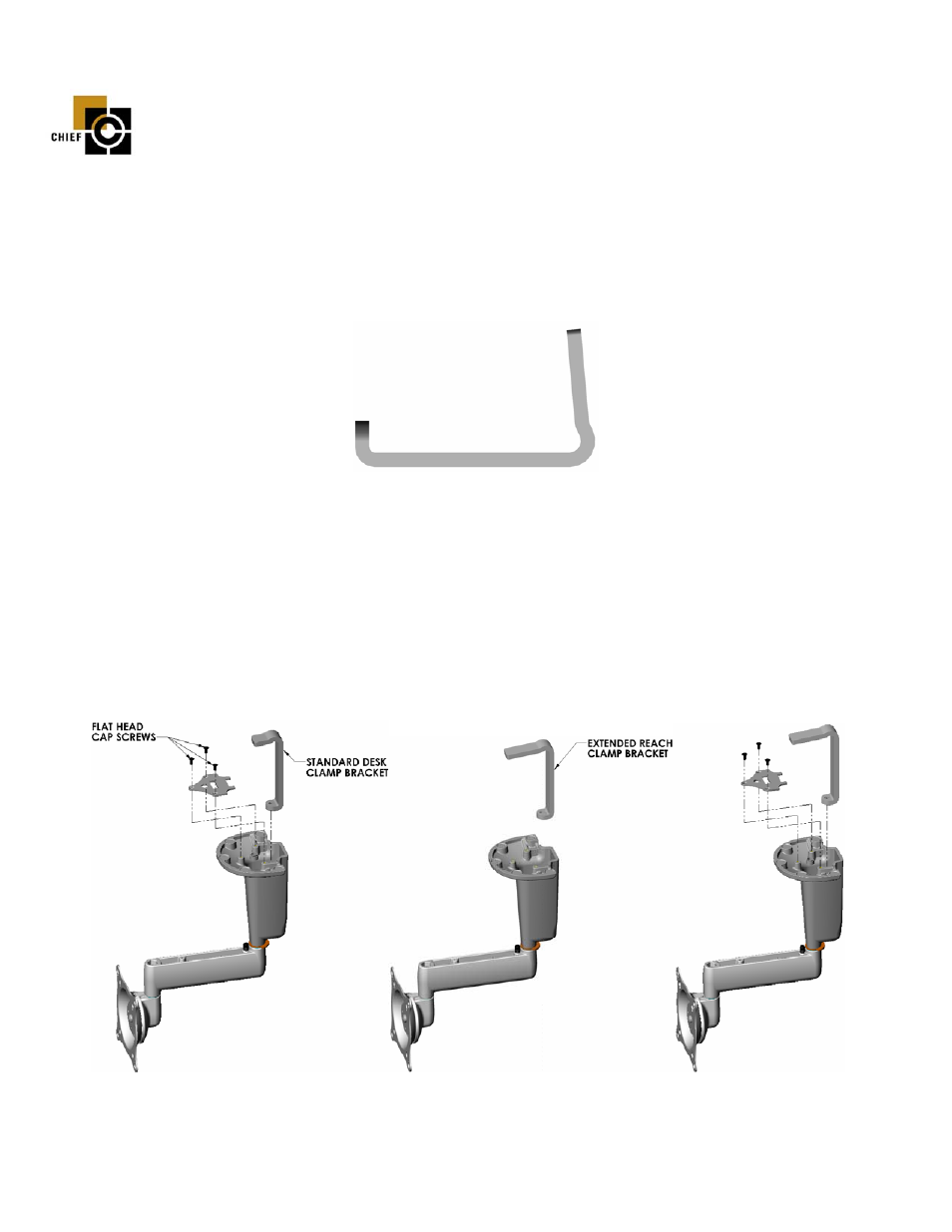 CHIEF KSA1012 User Manual | 1 page