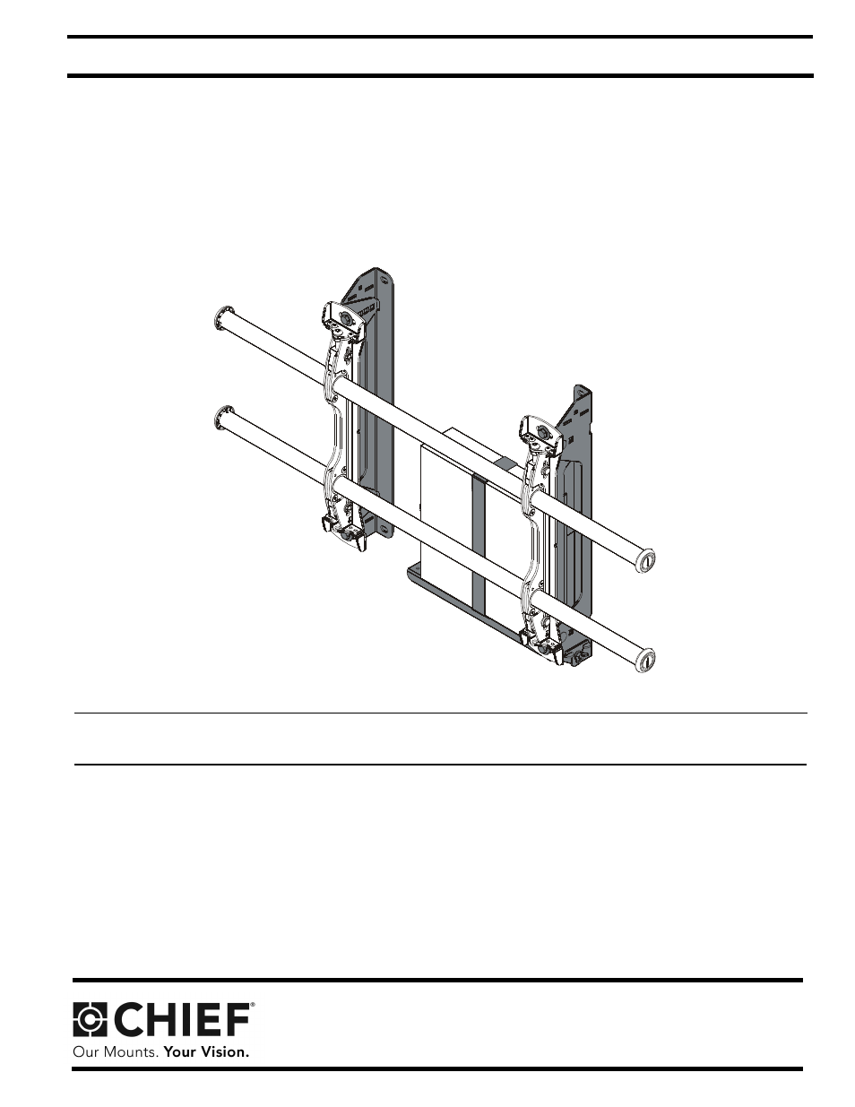 CHIEF FCA103 User Manual | 8 pages