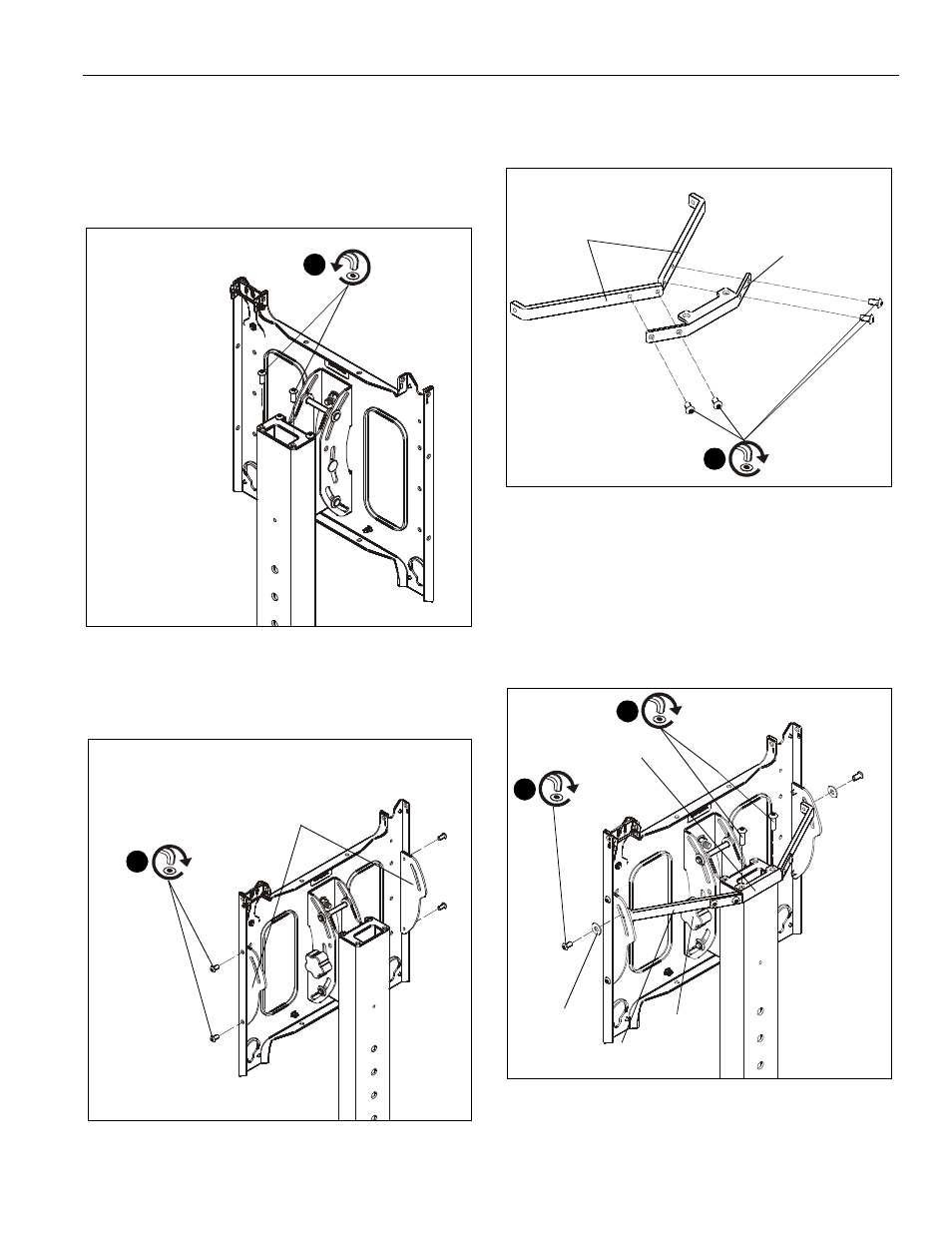 Bracket installation | CHIEF PACTP1 User Manual | Page 5 / 8