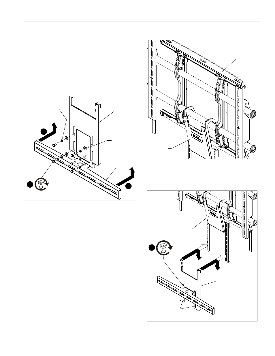 Assembly and installation | CHIEF FCC100 User Manual | Page 5 / 8