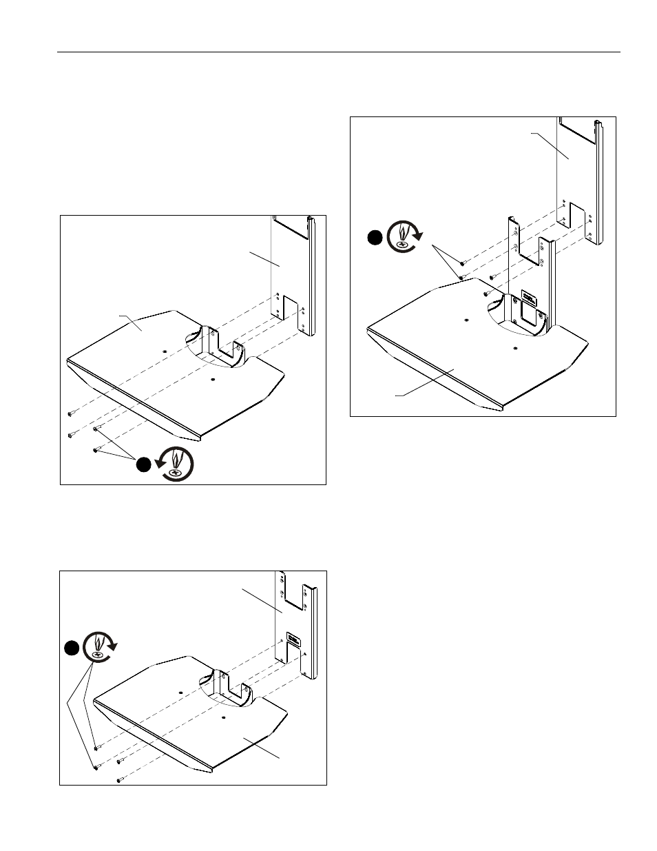 Assembly and installation | CHIEF FCD100 User Manual | Page 5 / 8