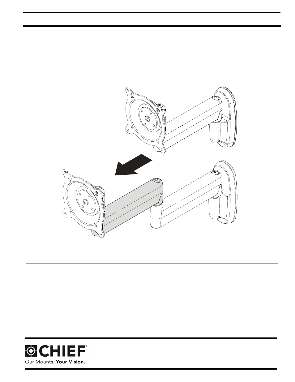 CHIEF MAC1003 User Manual | 8 pages